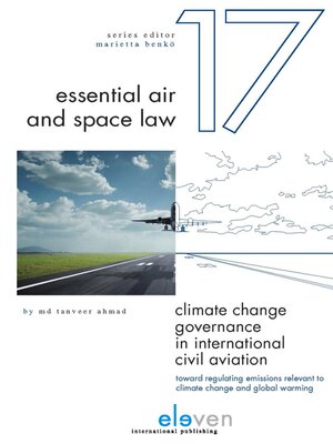 cover image of Climate Change Governance in International Civil Aviation
